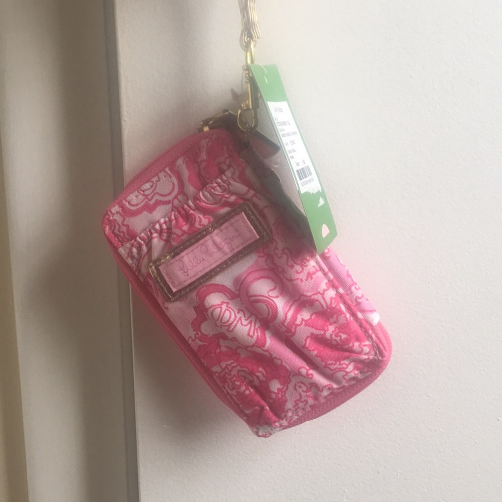 Lilly Pulitzer Phi Mu wristlet